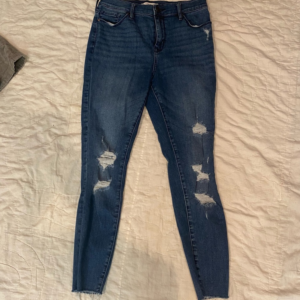 Pac sun skinny ripped jeans